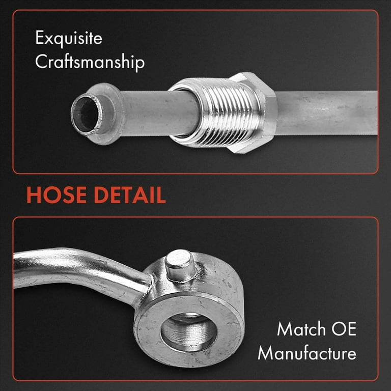 Power Steering Hose Assembly For Hyundai Genesis Coupe 2013-2016 3.8L - Pressure & Return Lines