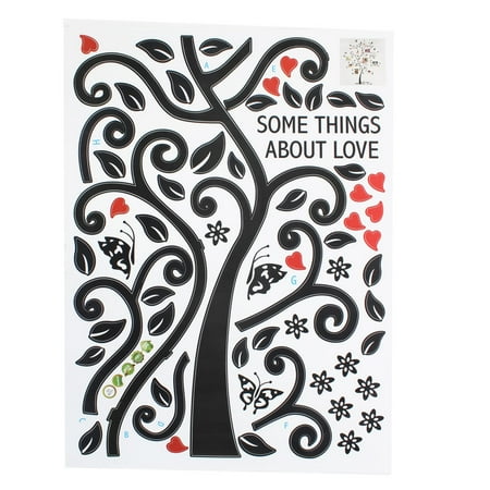 Unique Bargains Home Decor Tree Branches Design Wall Art Sticker Decal