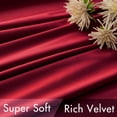thumbnail image 4 of Cortinas MIULEE Velvet Blackout, 213 x 213 cm, 2 paneles, color rojo, 4 of 7