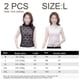 thumbnail image 2 of Cultivo falso, cuello falso de encaje para mujer, media blusa, cuello elegante, sin mangas, jersey, ropa interior, cuello falso, 2 of 5