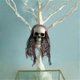 thumbnail image 1 of Decoraciones de Halloween, adornos de Halloween, regalos de Halloween, calavera colgante de Halloween, decoración de fantasmas, decoración de casa, bar, jardín, esqueleto colgante, 1 of 2