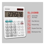 El-310wb Mini Desktop Calculator, 8-Digit Lcd | Bundle of 2 Each