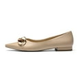 thumbnail image 2 of Dream Pairs Women's Flats Comfortable Women’s Dressy Ballet Pointed Toe Work Cute Chain Flats Shoes SDFA2211W, 2 of 5