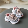 thumbnail image 3 of Xudanell Black Dress Shoes for Boys Silver Shiny Lace Boy Girl Sneakers Baby Shoes Pink, 3 of 8