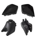 thumbnail image 5 of ALL-CARB Black Motorcycle Complete Fender Fairing Plastic Kit Replacement for Yamaha PW50 PY50, 5 of 5