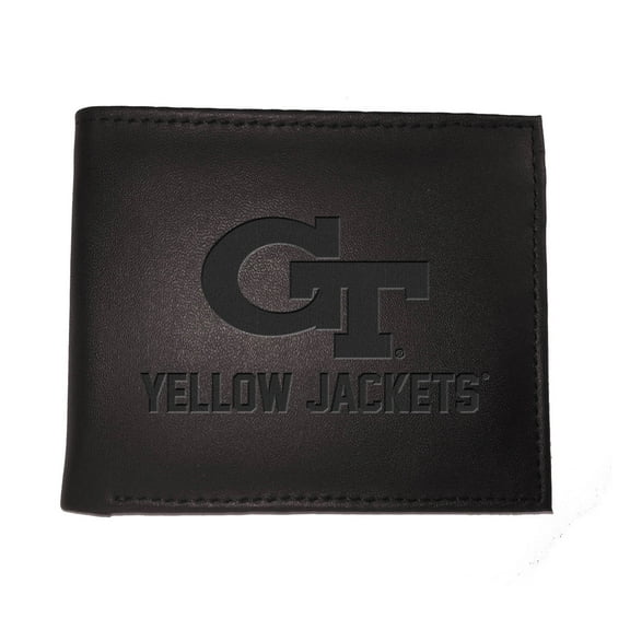 Black Georgia Tech Yellow Jackets Hybrid Bi-Fold Wallet