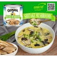 thumbnail image 4 of GEISHA Shiitake Mushrooms Sliced 4OZ. (Pack of 12), Shiitake | Halal Certified － NON-GMO － Gluten Free－Good Source of Fiber－Rich in Iron－Only 30 Calories per Container, 4 of 5
