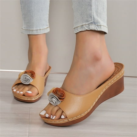 

Women s Flat Casual Sandals Toe Summer Shoes Shikongkuajing