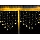 thumbnail image 1 of Guirnalda de luces LED navideñas para ventana, 5 m, 216 luces LED, copos de nieve, decoración navideña para interiores y exteriores, fiestas y ventanas (blanco cálido), 1 of 5