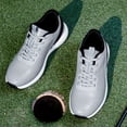 thumbnail image 2 of YOURDIARY Mens Waterproof Golf Shoes - Spikeless Traction, Breathable & Lightweight for All-Day Comfort, 2 of 7