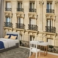 thumbnail image 2 of Peel and Stick Wallpaper Canvas Paris apartments Modern Art Wall Mural Decor Self Adhesive and Removable 100in x 144in, 2 of 7