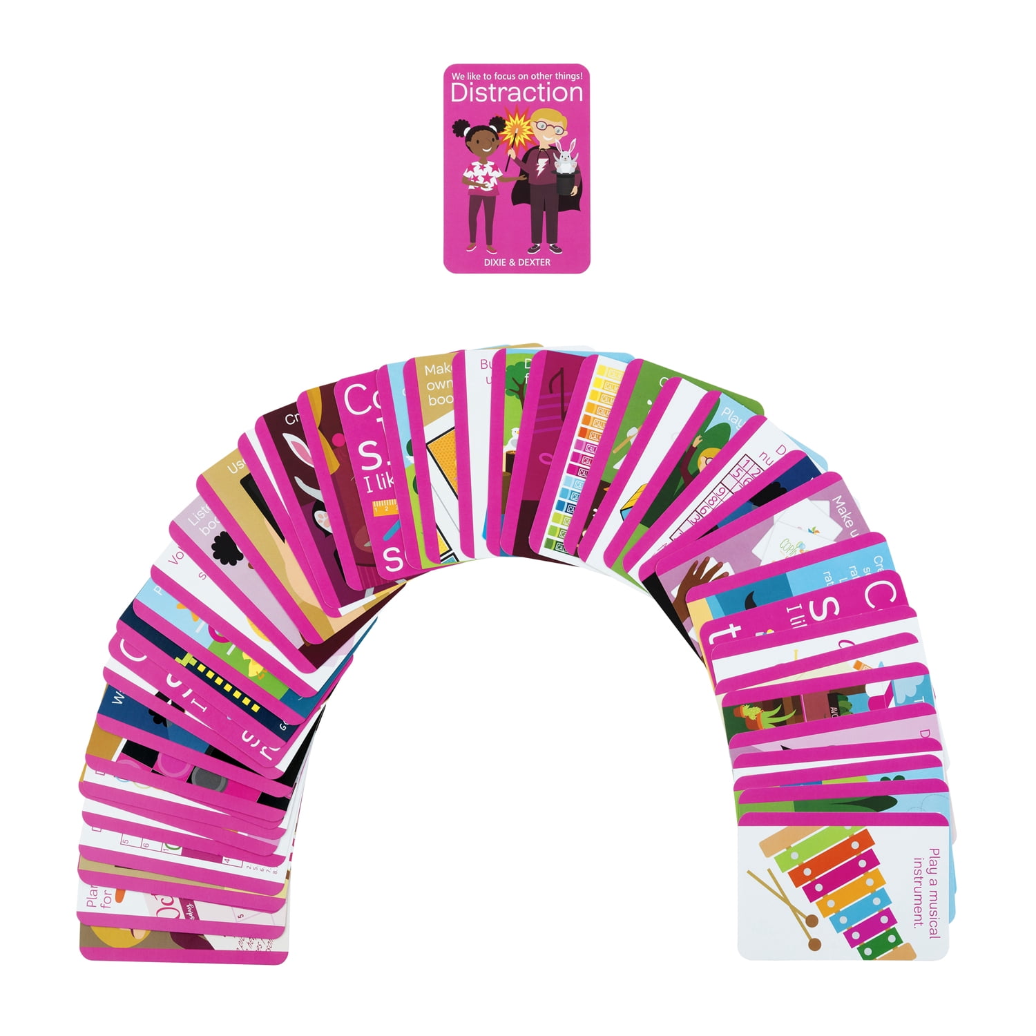Coping Skills for Kids Coping Cue Cards Distraction Deck