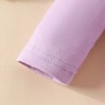 thumbnail image 6 of CAUYDY 3 6 9 12 18 Months Baby Girls Cow Outfit Toddler Girl Long Sleeve Romper Pants Headband 3PCS Cute Clothing Set Fall Winter Purple Sizes 6-9 Months, 6 of 9