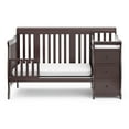 thumbnail image 4 of Storkcraft Portofino 5-in-1 Convertible Baby Crib and Changer, Espresso, 4 of 16
