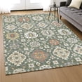 thumbnail image 6 of Addison Rugs Mayfield Premium Machine Washable Transitional Bohemian Green Rectangle Rug, 10' x 14', 6 of 6
