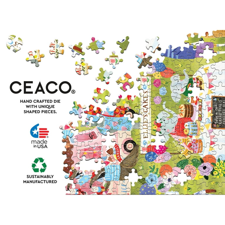 Ceaco Jenny Miriam Zoological Gardens 300-PC Interlocking Jigsaw