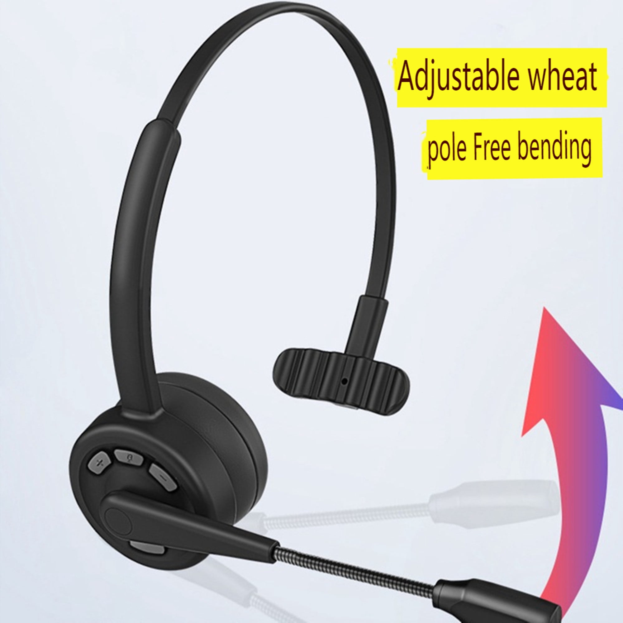 E EYAFA Driver's Wireless Headphone Super Noise Reduction Crystal Clear Bluetooth Headsets with Microphone