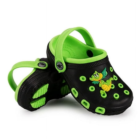 

MIADEAL Kids Summer Clogs Toddler and Little Kid Sandals Cute Cartoon Dragon Style