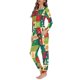 thumbnail image 3 of Ropa de dormir de manga larga con patrón navideño para mujer, Conjunto de pijama versátil de dos piezas, Jersey informal, ropa de dormir femenina, envío directo, 3 of 4