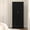 Retro-Black, variant on MROJISC 70.86''Mid-century Style Wardrobe with Two Large Drawers and Removable Clothing Rails, Brown