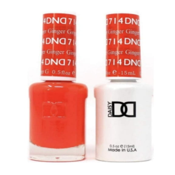 DND 714 GINGER Gel & Matching Polish Set - DND Gel & Lacquer