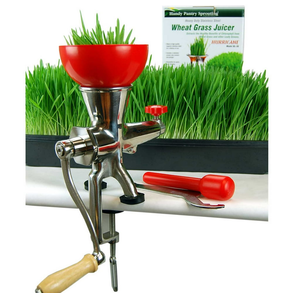 Handy Pantry Tornado Stainless Steel Wheatgrass Juicer BL27 Manual