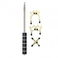 thumbnail image 2 of ziyahi Retractable Pool Bridge Cue Stick Removable Cross Beginners Table Low High Playing Pool Head for Low High Cross Head, 2 of 6