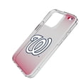 thumbnail image 2 of Washington Nationals Linen Logo iPhone Clear Case, 2 of 6