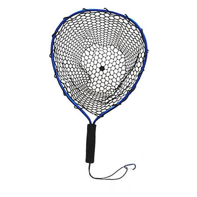 Red de pesca para , portátil, cómoda, de secado rápido, para truchas, ideal para navegar y practicar deportes al libre. Azul