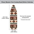 thumbnail image 5 of HELLHERO Native american Ironing Board Cover Dust Covers Stretchable Iron Board Protective Cover Easy to Install Standard Size Padding Decorative Covers for Most Iron Boards Home Decor, 5 of 5