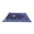 thumbnail image 2 of Ahgly Company Machine Washable Indoor Rectangle Persian Blue Traditional Area Rugs, 2' x 4', 2 of 4