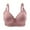 Pink, variant on Penkiiy Women Bras Woman's Solid Color Comfortable Hollow Out Perspective Bra Underwear No Rims Beige Bras
