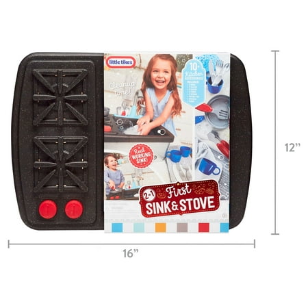 Little Tikes - First Sink & Stove Realistic Pretend Play Appliance for Kids