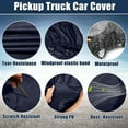 thumbnail image 4 of Unique Bargains Pickup Truck Cover for Toyota Tacoma Double Cab 4 Door 6.1 Feet Bed 05-21 Protection 190T PU Navy Blue, 4 of 5