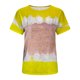 thumbnail image 5 of Blusas para las Mujeres Casual Impreso Cuello Redondo Manga Corta Camiseta Top, Tops Cortos para las Mujeres Primavera Verano, 5 of 5