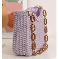 thumbnail image 4 of Kukuzhu Women Beach Shoulder Bag Summer Woven Travel Small Straw Tote Bag Purse, 4 of 5