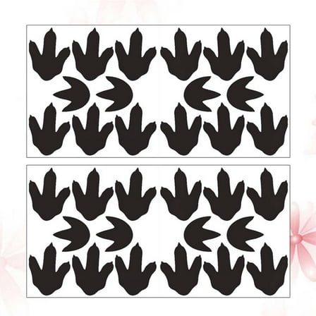 LABSERRON Dinosaur Wall Decals Self-Adhesive Waterproof Creative Design 1 Living Room