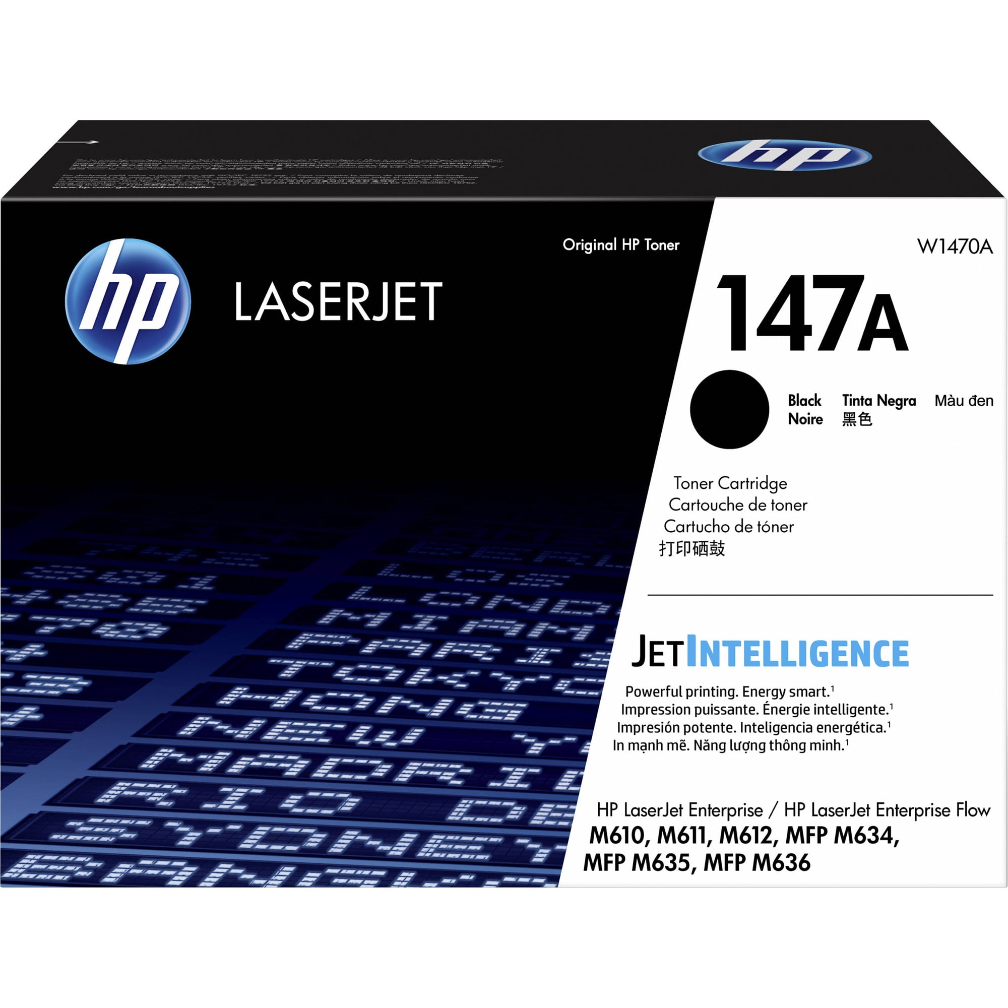 HP W1470A Black LaserJet Toner Cartridge - Walmart.com - Walmart.com