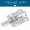 thumbnail image 4 of HSHDLDF 10PCS 1.5" Barrel Bolt Latch Door Security Slide Latch Lock Stainless Steel Barrel Bolt Slide Lock Latch Hardware for Door Brushed Finish Sliding Lock with 60 Screws, 4 of 6