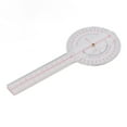 thumbnail image 1 of Physical Angle Protractor Ruler, Orthopaedic Use Goniometer 360 Easy To Measure  for Hospital Small Size20.1cm/7.9in, 1 of 7