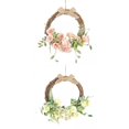 thumbnail image 1 of de Flores para Puerta Delantera, 2 Uds., para Decoración de Adornos de Fiestas Y Festivales, 1 of 9