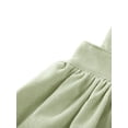 thumbnail image 6 of Coduop Toddler Baby Girl Velvet Ruffle Strap Overalls Skirt Suspender Tutu Dress 1-6 Years, 6 of 9