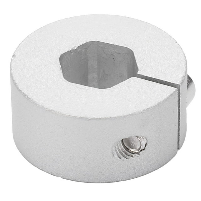 Aluminum Clamping Collar Hex Shaft Clamping Collar Light Weight Fixed Ring for Robotics for Mechanical ANGGREK Otros