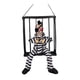 thumbnail image 2 of Muñeco de prisionero parlante aterrador con luces intermitentes, accesorio para fotos, juguete colgante de Halloween, gritando Ropa despojada, 2 of 9
