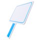 thumbnail image 1 of GOOHOCHY Pizarra Portátil Azul Con Doble En PVC Para Uso En Deportes Y Aulas, 1 of 8