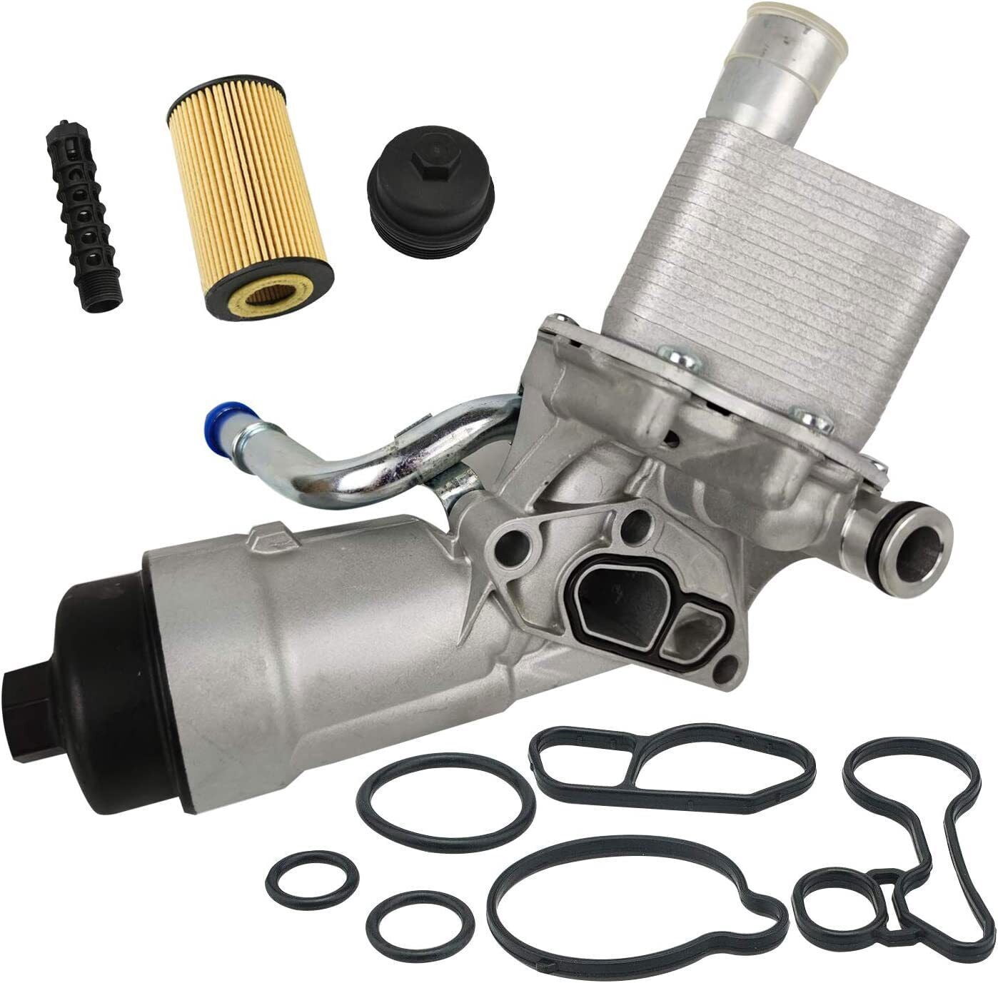 55566784 Oil Cooler Filter Housing For Chevy Cruze Sonic Trax Buick Encore 1.4L