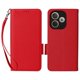thumbnail image 1 of For Oppo A5 Pro 5G Case Wallet Flip Litchi Texture PU Leather Phone Cover - Grey, 1 of 5