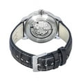 thumbnail image 3 of Zeppelin LZ127 Graf Leather Strap White Open Heart Dial Automatic 76661 Men's Watch, 3 of 3