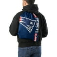 thumbnail image 4 of New England Patriots Grand Sac à Cordon avec Grand Logo, 4 of 4