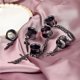 thumbnail image 4 of Halloween Piercing Túnel Con Cadena Cruzada Para Oídos Oreja, 4 of 6
